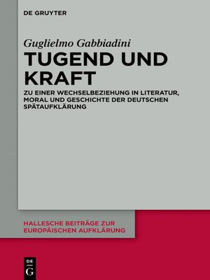 cover image of Tugend und Kraft